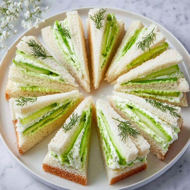 Classic Cucumber Sandwiches Recipe