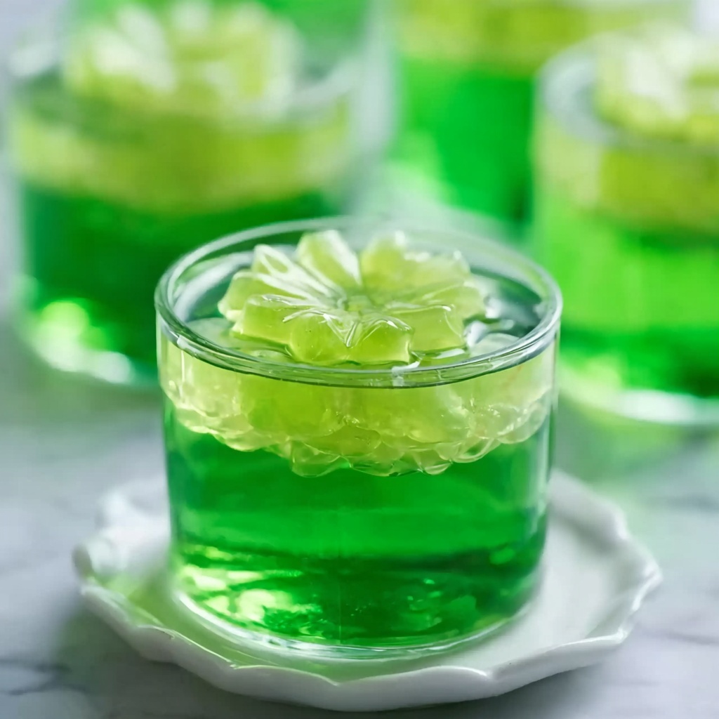 Green Jello Shots Recipe - Recipe Image