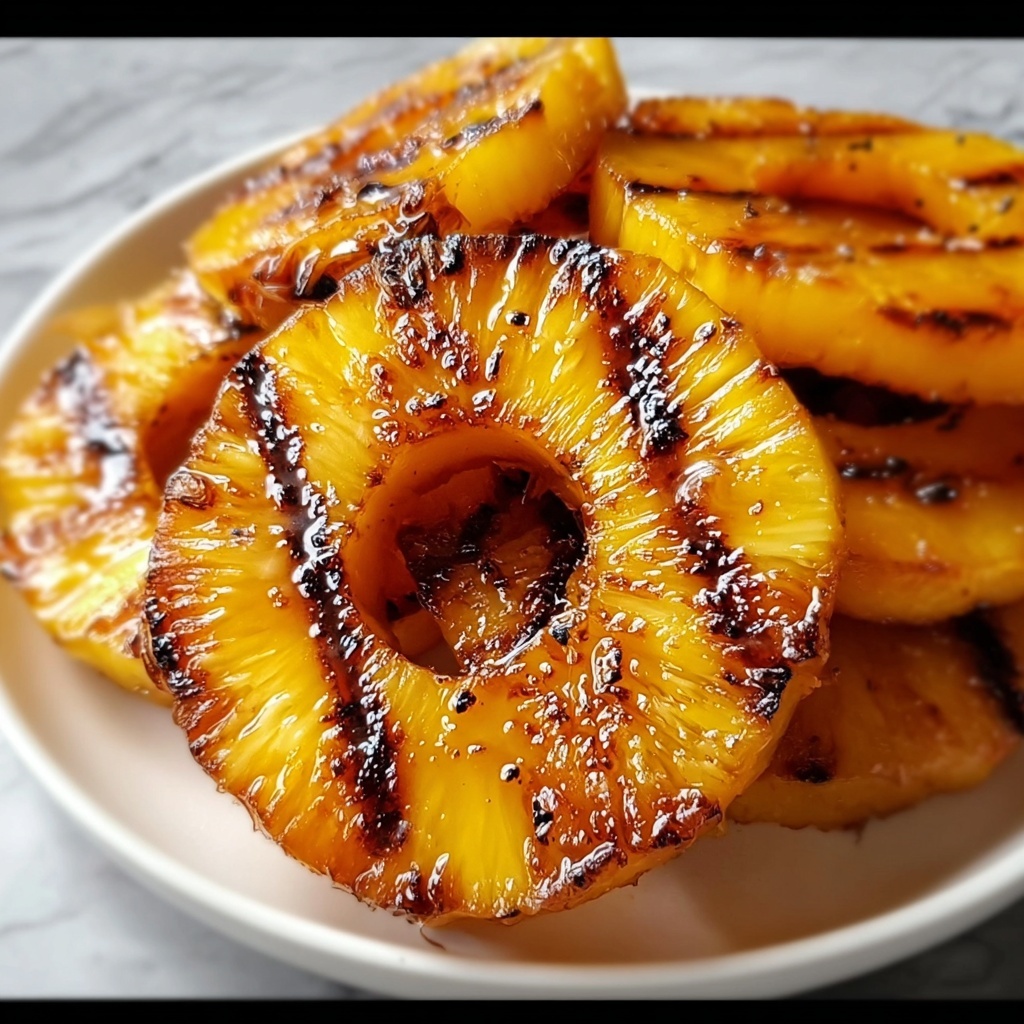 Grilled Pineapple Slices Recipe - Recipe Image