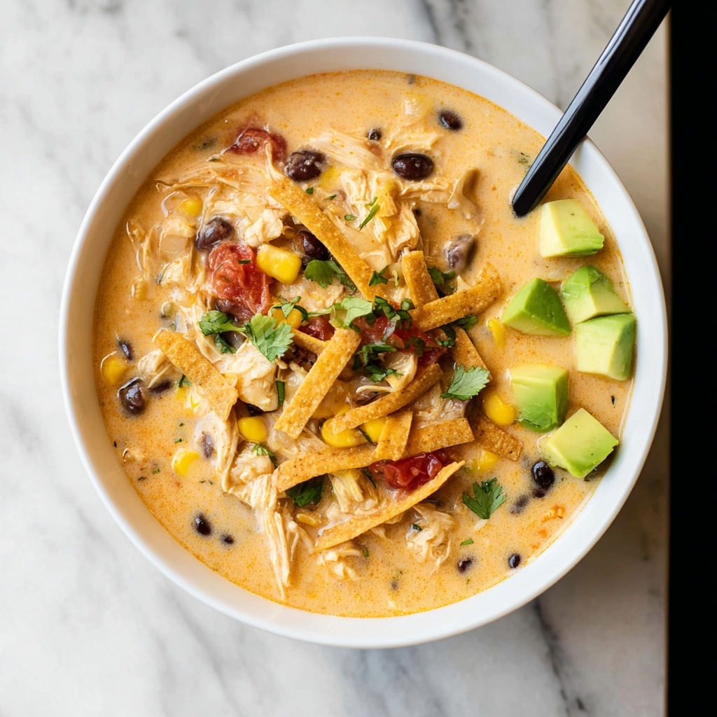 Creamy Chicken Taco Soup Recipe - Recipe Image