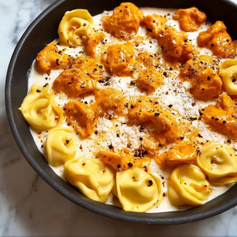 Buffalo Chicken Tortellini Alfredo Recipe
