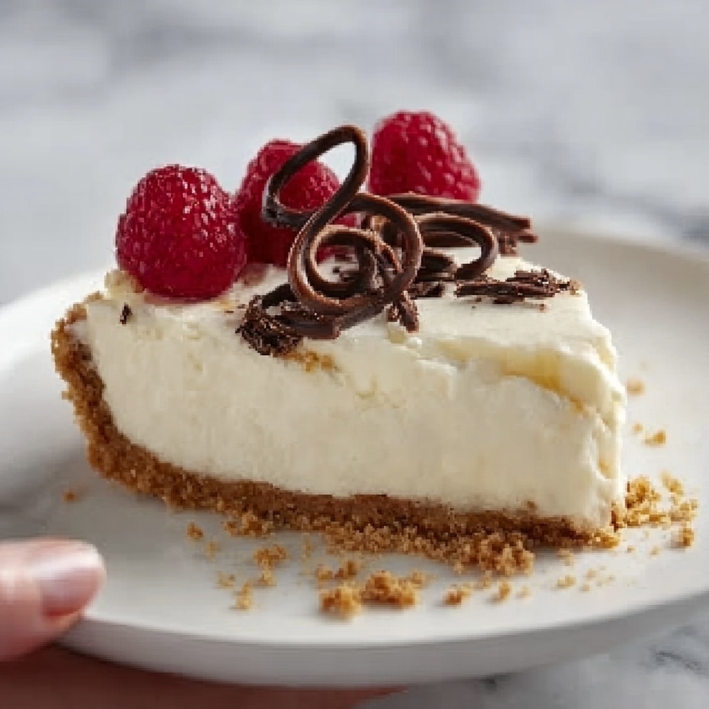 Easy No-Bake Cheesecake Recipe - Recipe Image
