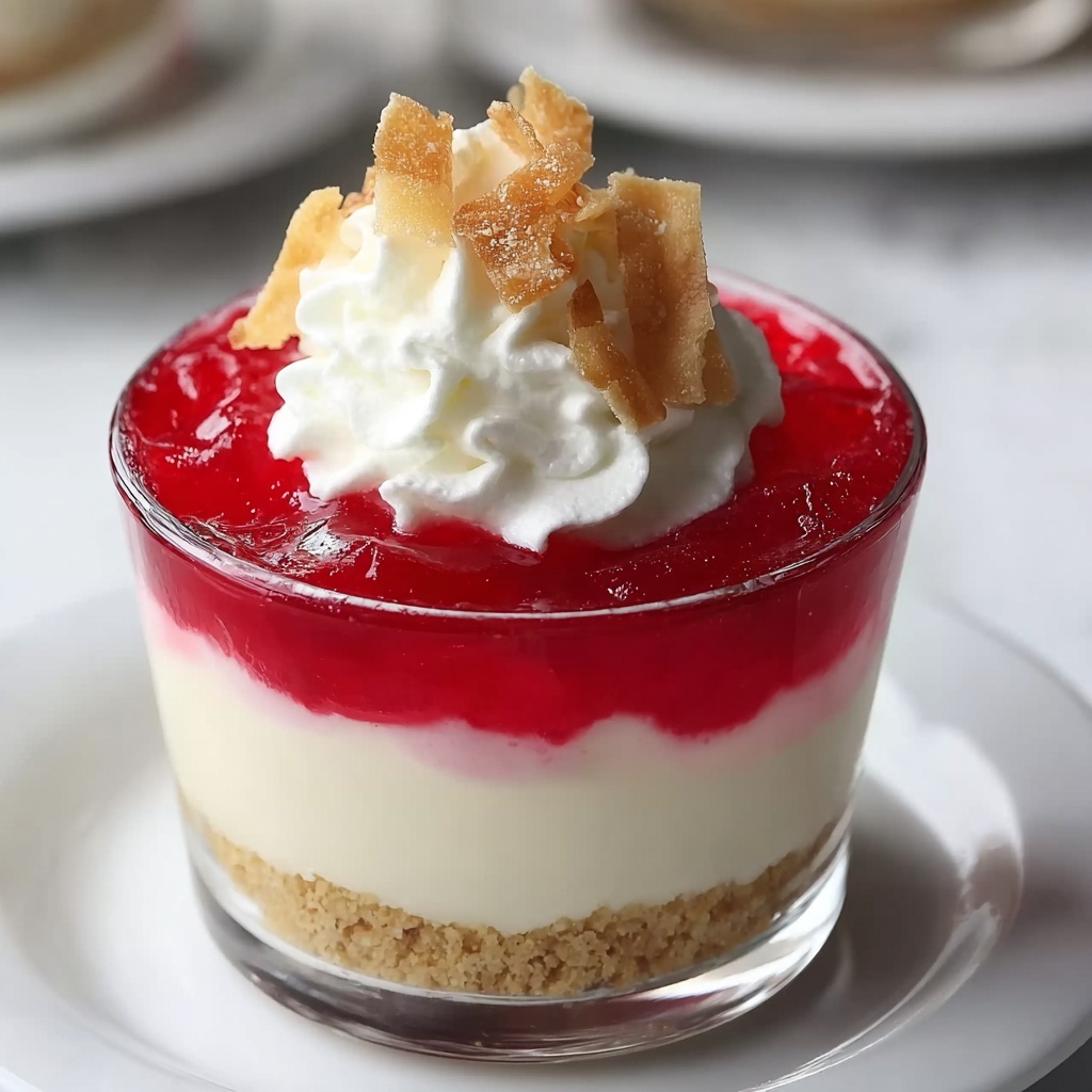 Rhubarb Cheesecake Creams: Easy No-Bake Spring Indulgence Recipe - Recipe Image