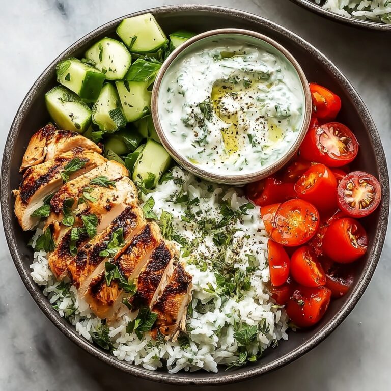 Chicken Tzatziki Bowls Recipe
