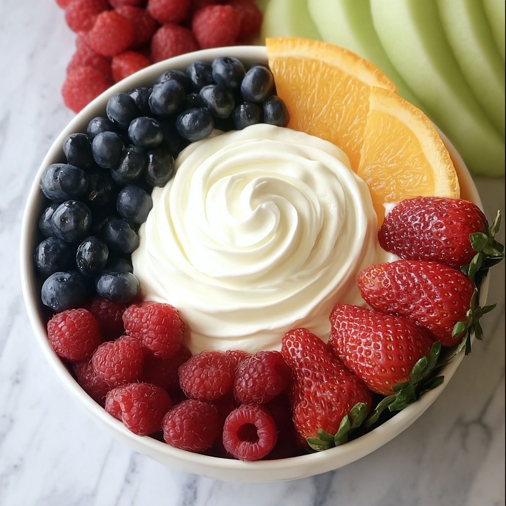 Cream Cheese Fruit Dip Recipe - Recipe Image