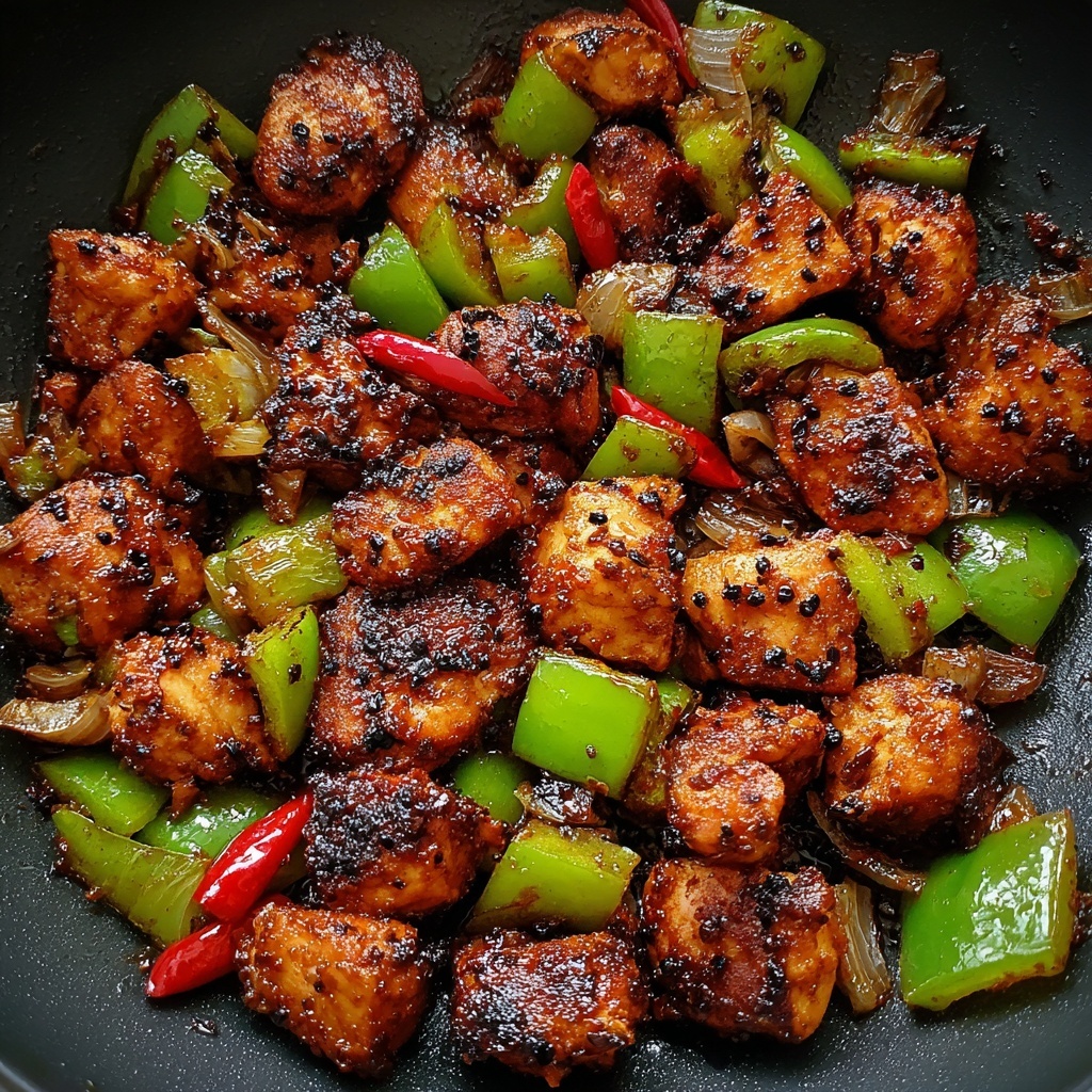 Black Pepper Chicken Recipe - Recipe Image