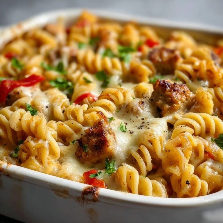 Cajun Cream Cheese Chicken Pasta Bake Recipe
