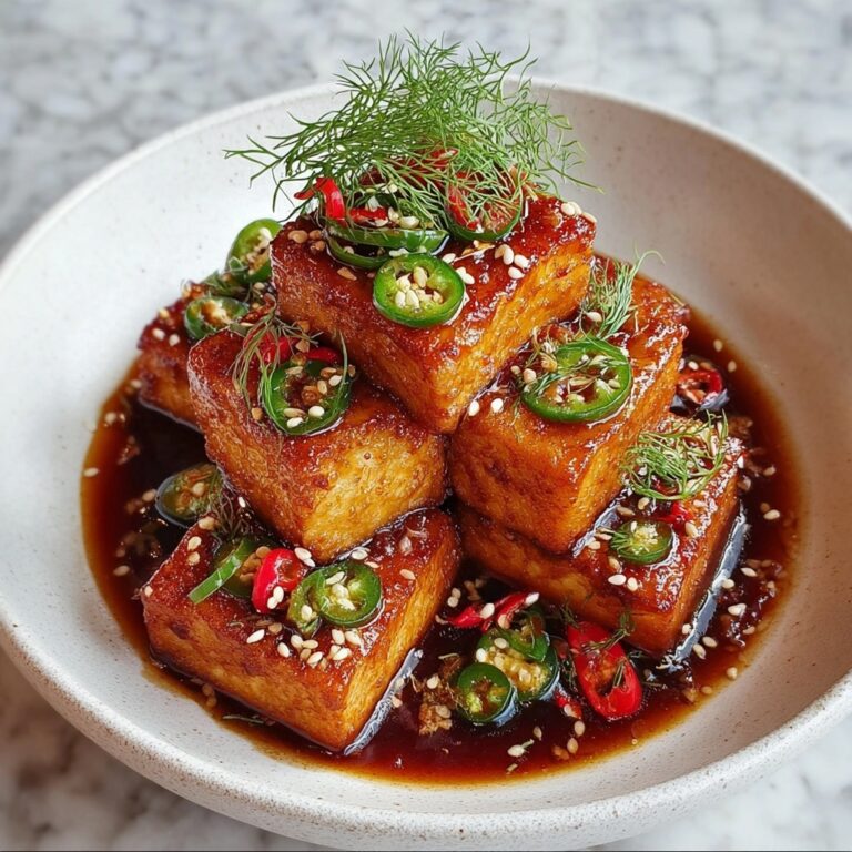 Korean Braised Tofu Recipe