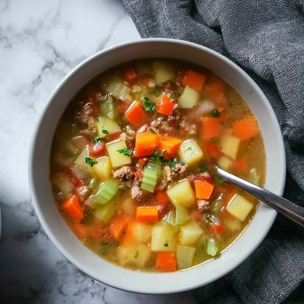 Grandma’s Homemade Vegetable Soup – A Cozy, Flavorful Classic Recipe - Recipe Image