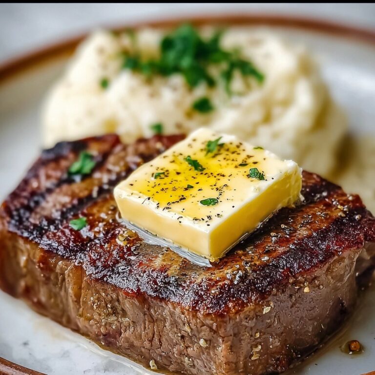 Marinated Air Fryer Ribeye Steak Recipe