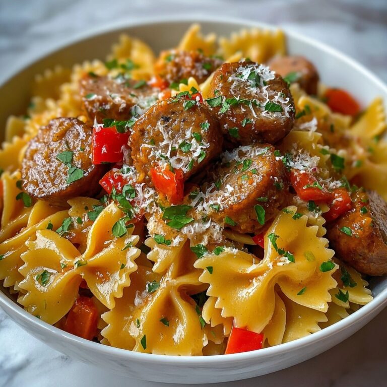 Italian Sausage Bow Tie Pasta: A Delicious & Easy Recipe