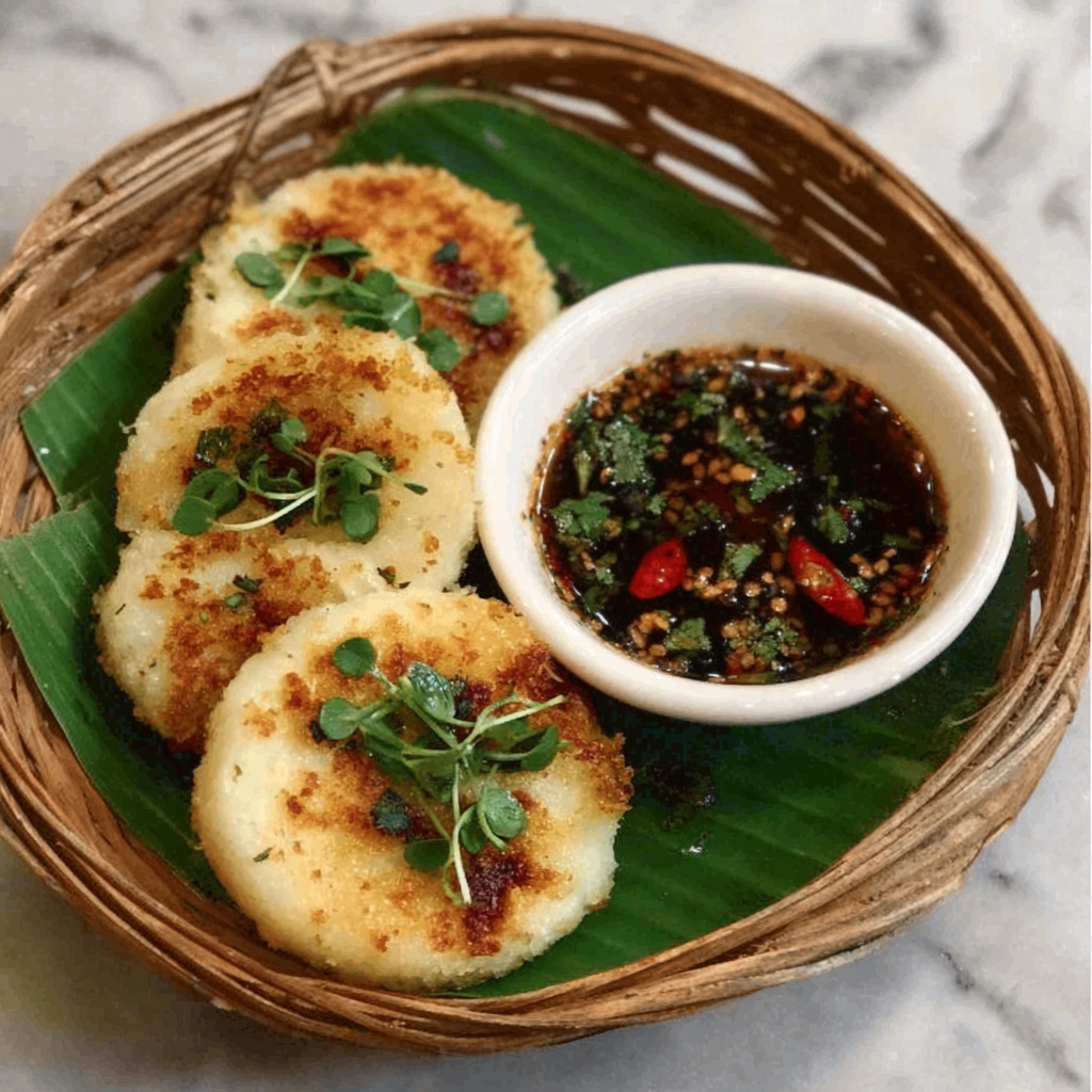 Thai Coconut Lemongrass Rice Cakes Recipe - Recipe Image