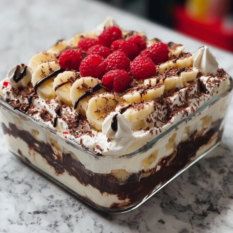 No Bake Banana Split Dessert Recipe