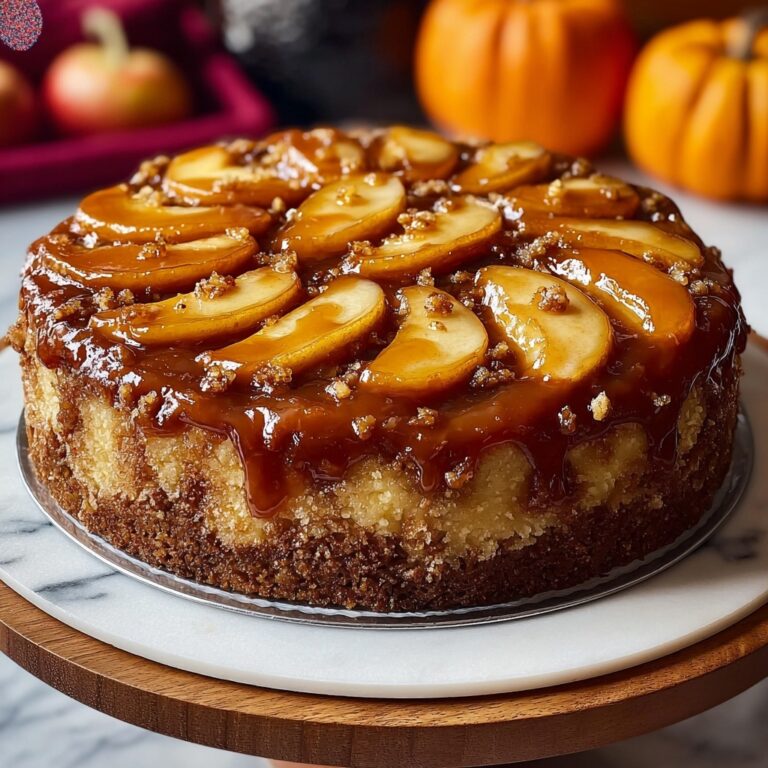 Vegan Upside Down Apple Cake Recipe