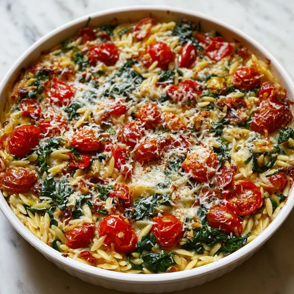 Easy Boursin Orzo Bake: 5-Minute Prep for a Creamy, Cheesy Comfort Dish Recipe - Recipe Image