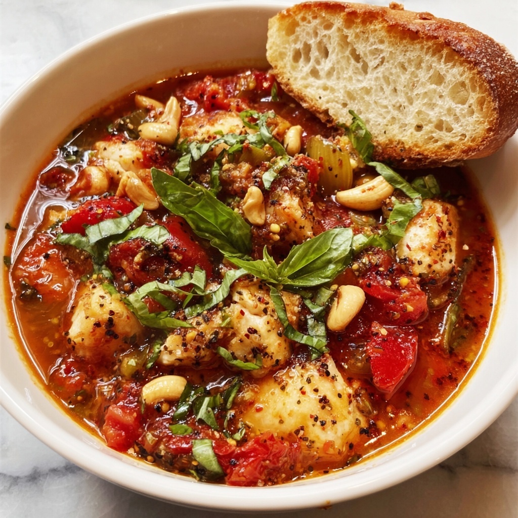 Tomato Basil Chicken Stew (Light) That Comforts in 30 Minutes Recipe - Recipe Image