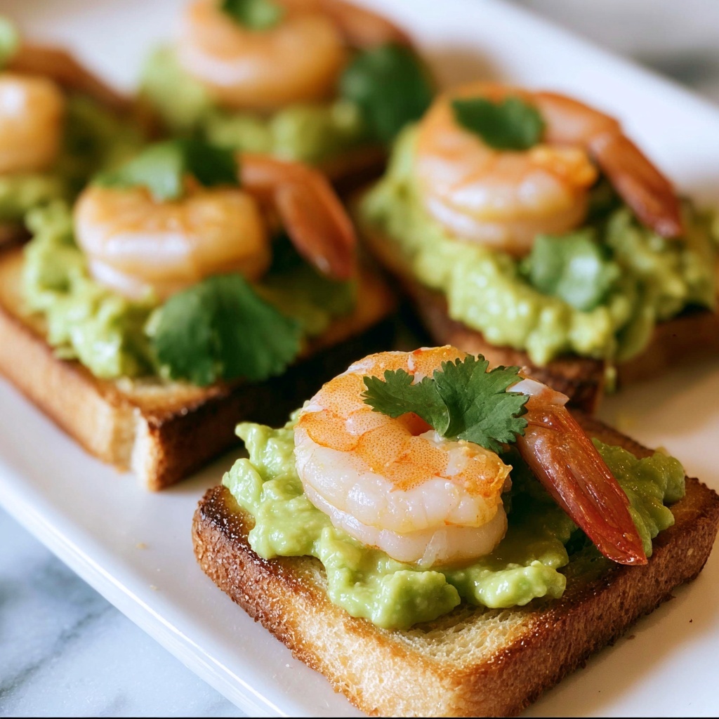 Shrimp Avocado Crostini: 5 Steps to Irresistible Flavor Recipe - Recipe Image