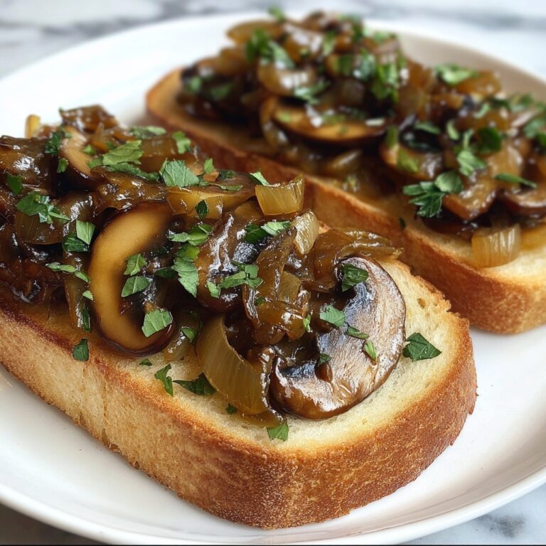 Mushroom & Caramelized Onion Crostini: 5 Savory Secrets Recipe