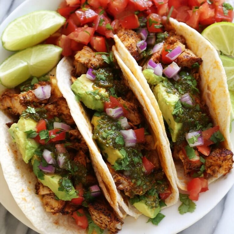 Chicken Chimichurri Tacos Recipe