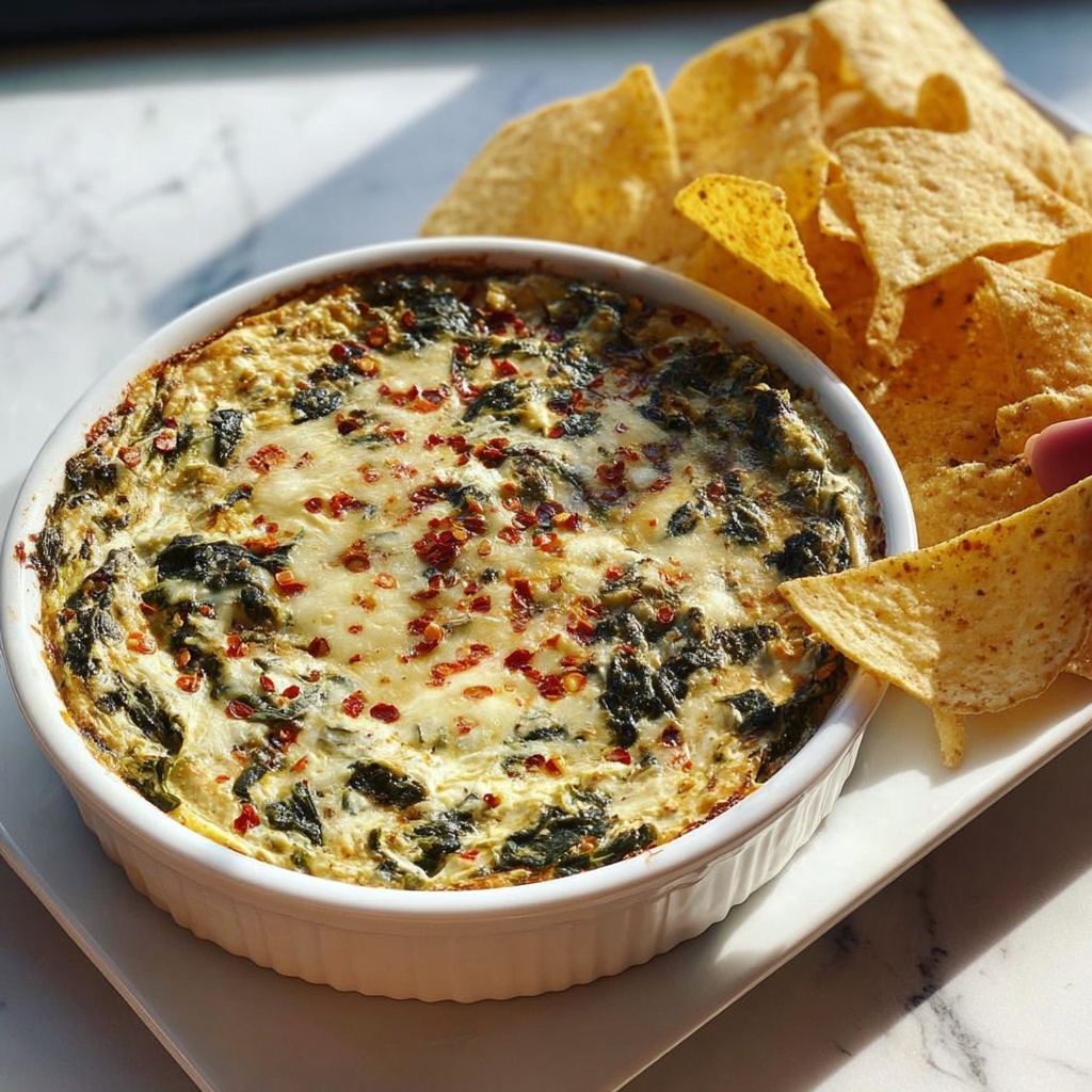 Vegan Spinach Artichoke Dip Recipe - Recipe Image