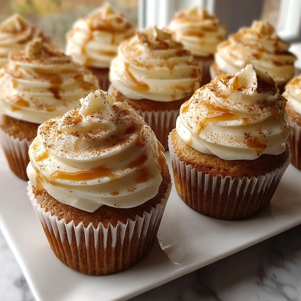 Spiced Sweet Potato Cupcakes Recipe - Recipe Image
