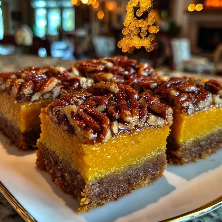 Sweet Potato Pecan Bars Recipe