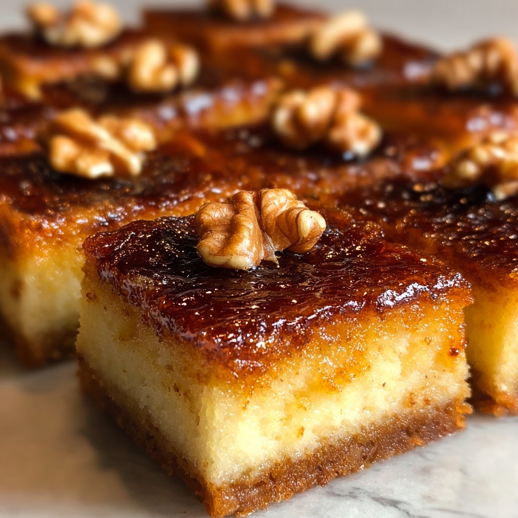 Maple Walnut Blondie Bars Recipe - Recipe Image