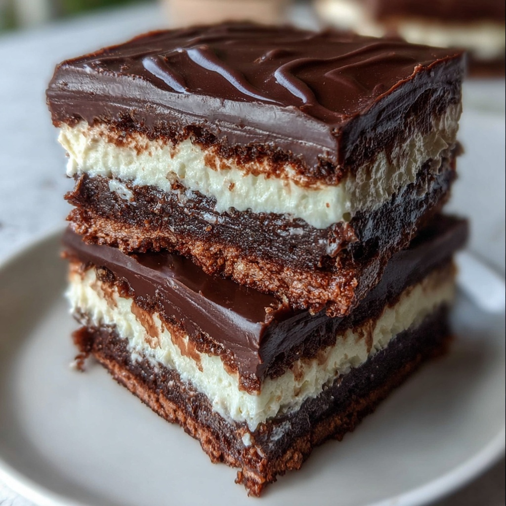 Vegan Gluten-Free Chocolate Lasagna with 7 Layers Recipe - Recipe Image