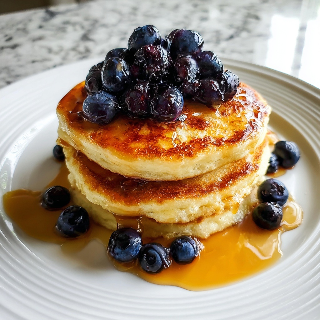 Oven Baked Blueberry Pancakes Vegan: A Simple Delight Recipe - Recipe Image