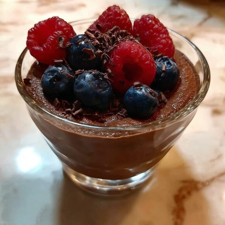 Healthy Chocolate Mousse Recipe