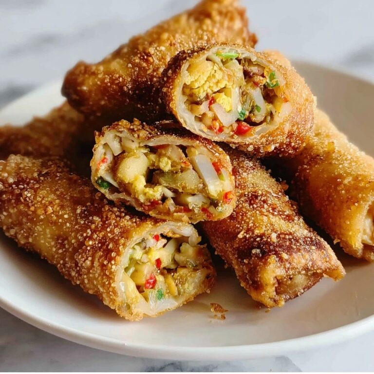 Easy Crab Cake Egg Rolls Recipe