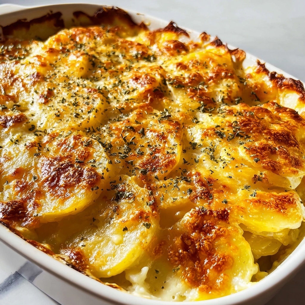 Cheesy Scalloped Potatoes Recipe: 5 Cozy Comfort Food Steps Recipe - Recipe Image