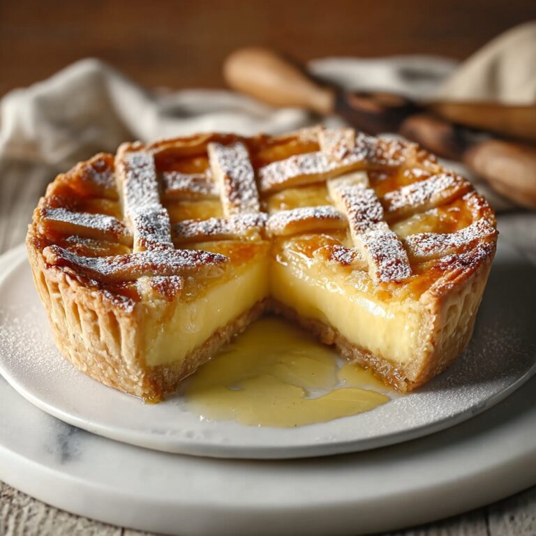 Decadent Golden Greek Honey Pie Recipe