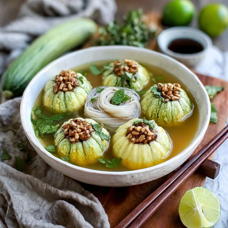 Hearty Vietnamese Bitter Melon Soup for Flavorful Comfort Recipe