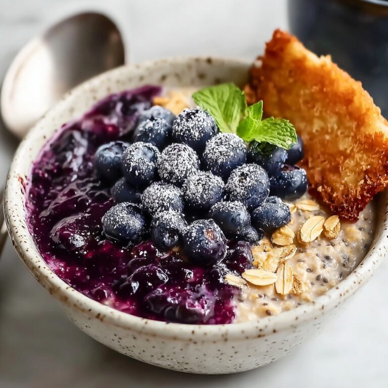 Blueberry Pie Overnight Oats for a Wholesome Breakfast Boost Recipe