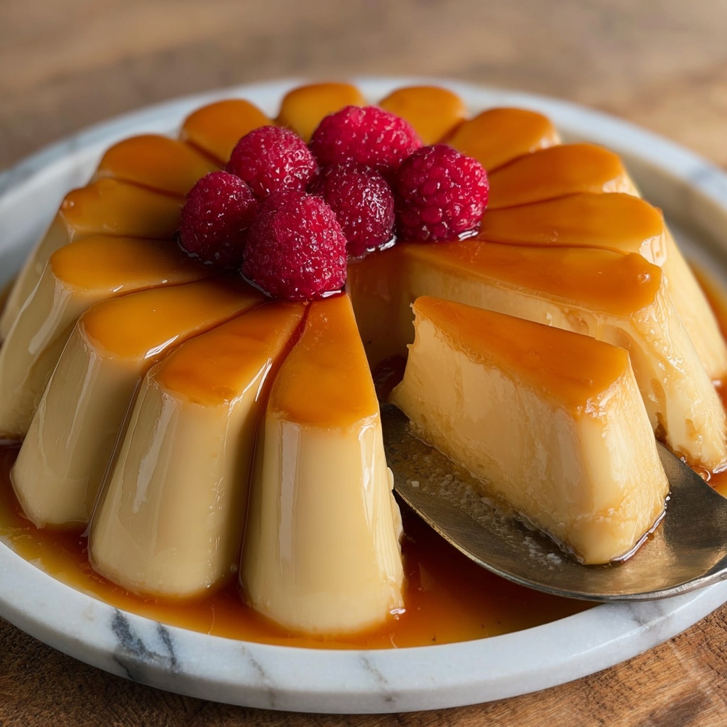 Vegan Flan Recipe - Recipe Image