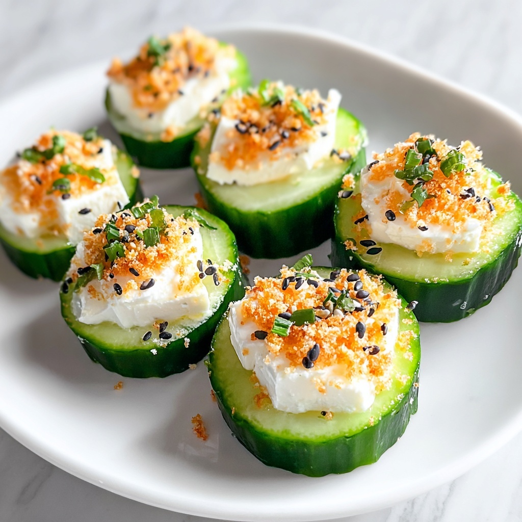 Everything Bagel Cucumber Bites Recipe - Recipe Image