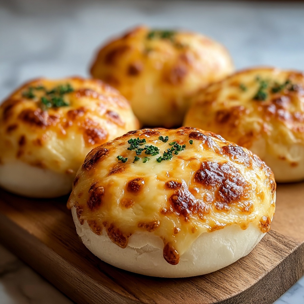Baked Cheese Buns Recipe - Recipe Image