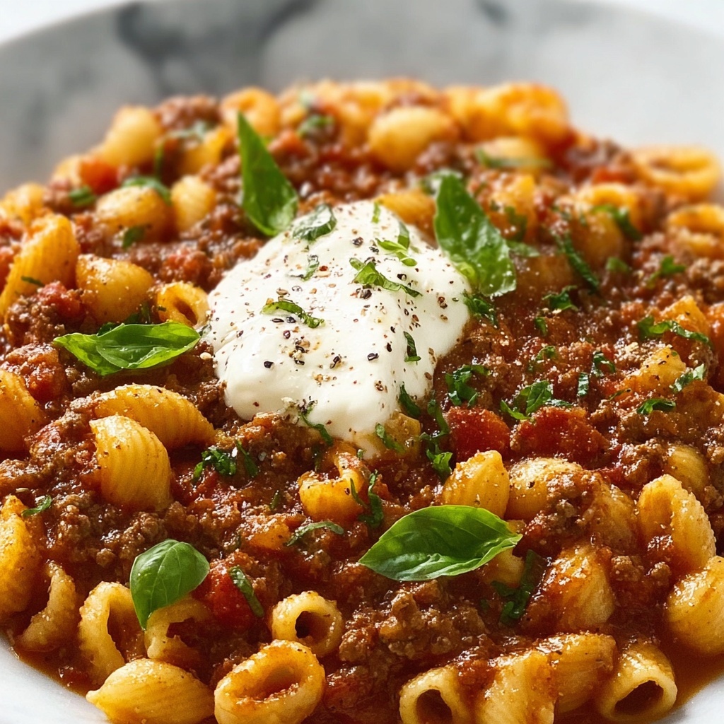 Lasagna Pasta Skillet Recipe - Recipe Image