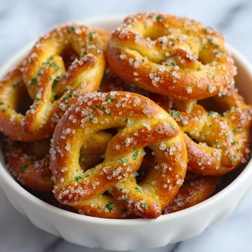 Garlic Ranch Pretzels Recipe - Recipe Image