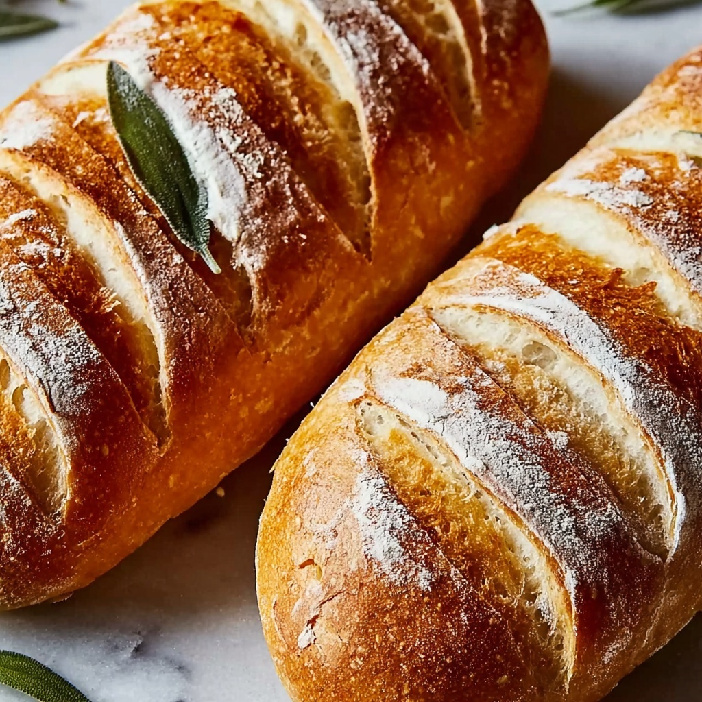 Crusty Italian Bread Recipe - Recipe Image