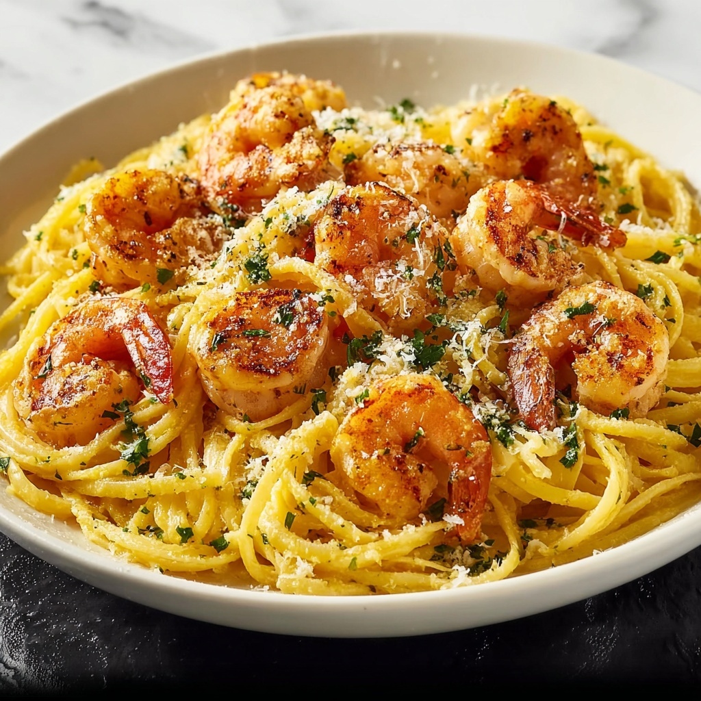 Lemon Spaghetti with Shrimp Recipe - Recipe Image