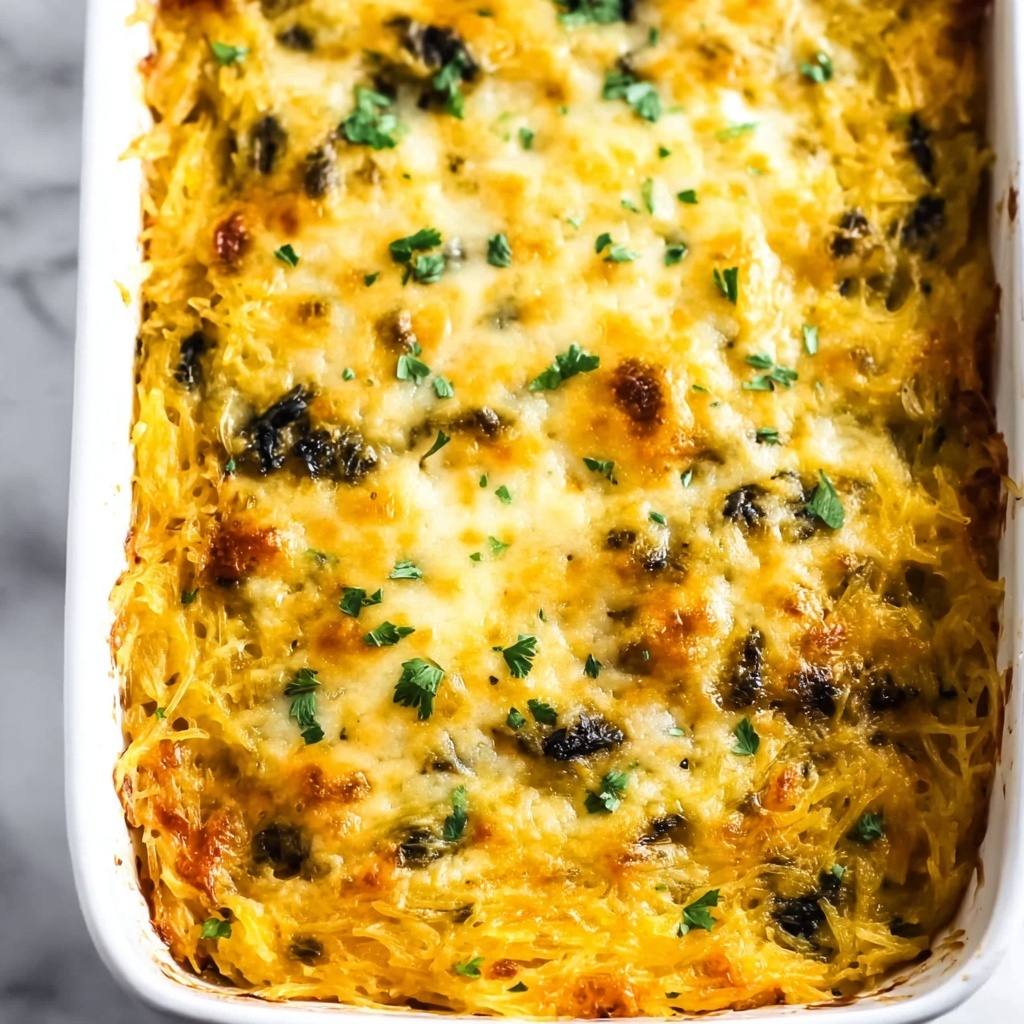 Baked Spaghetti Squash and Cheese Recipe - Recipe Image
