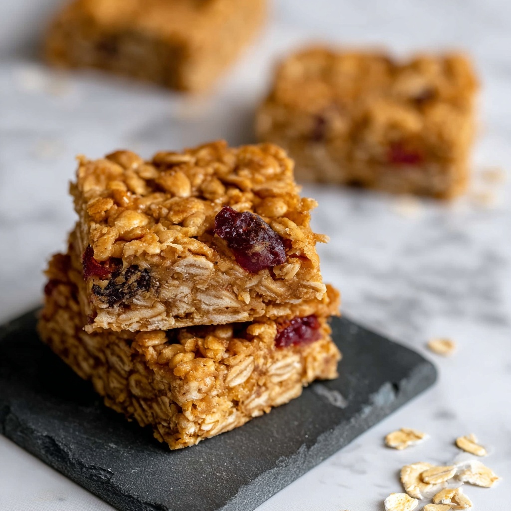 Oatmeal Bars Breakfast Recipe - Recipe Image