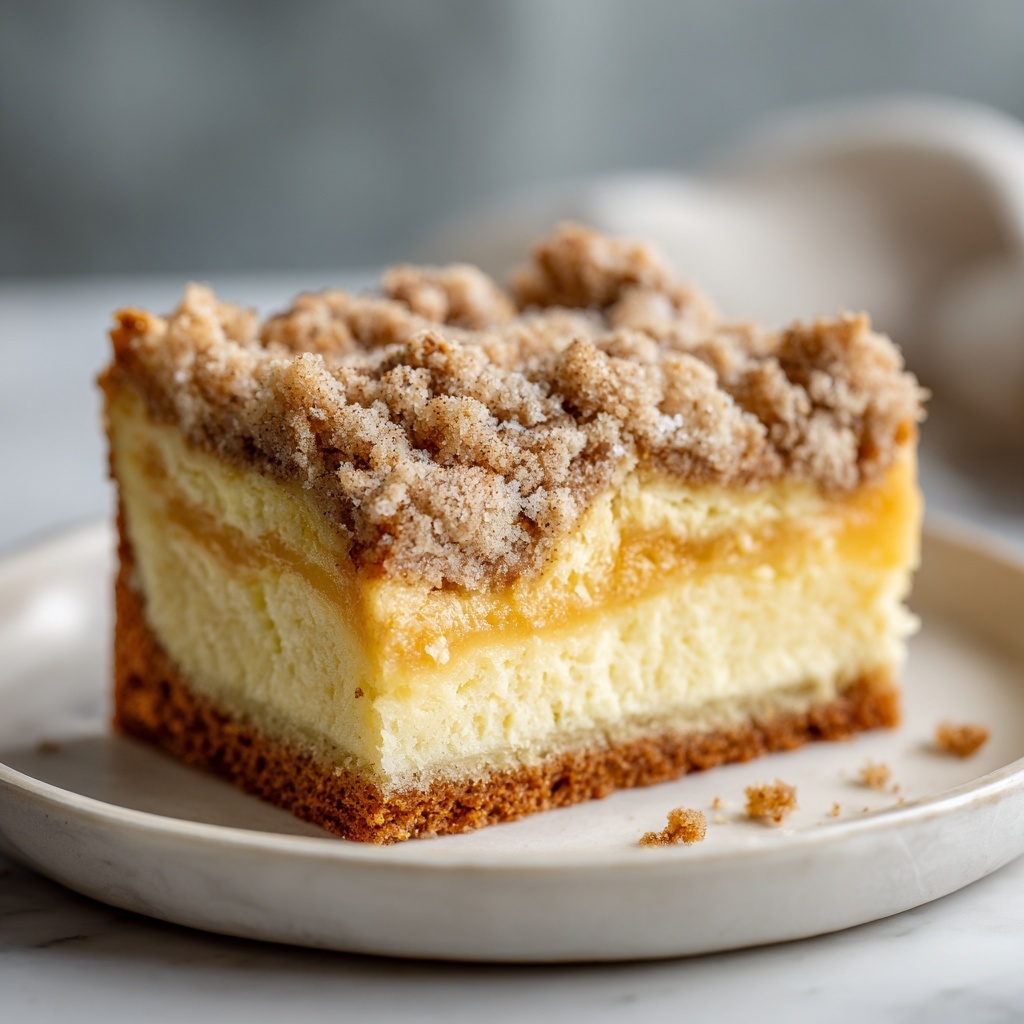 Cinnamon Coffee Cake with Crumb Topping Recipe - Recipe Image