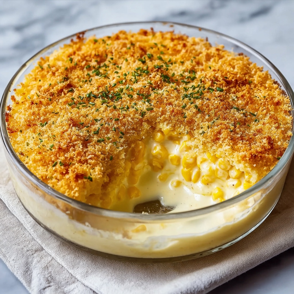 Cheddar Sweet Corn Pie Recipe - Recipe Image