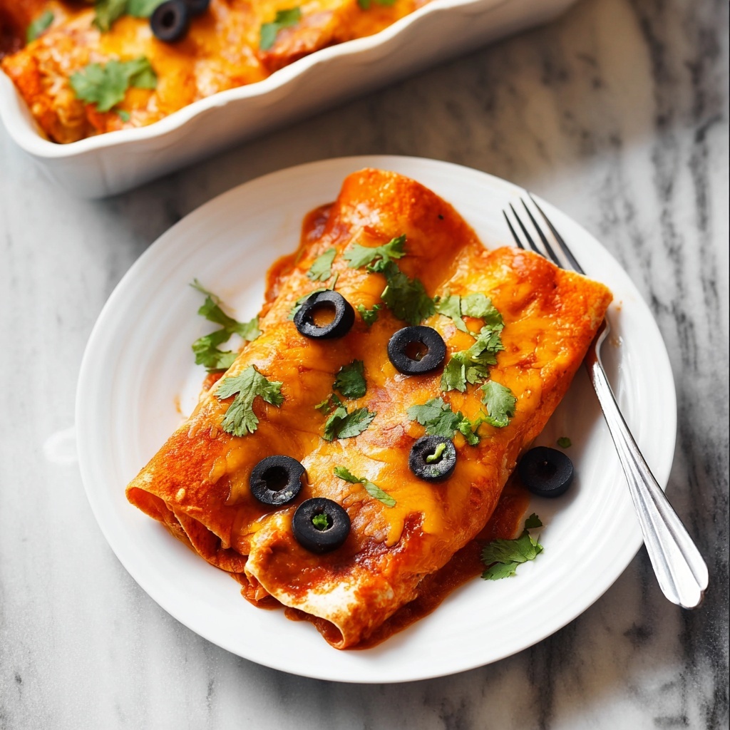 Skinny Beef Enchiladas Recipe - Recipe Image