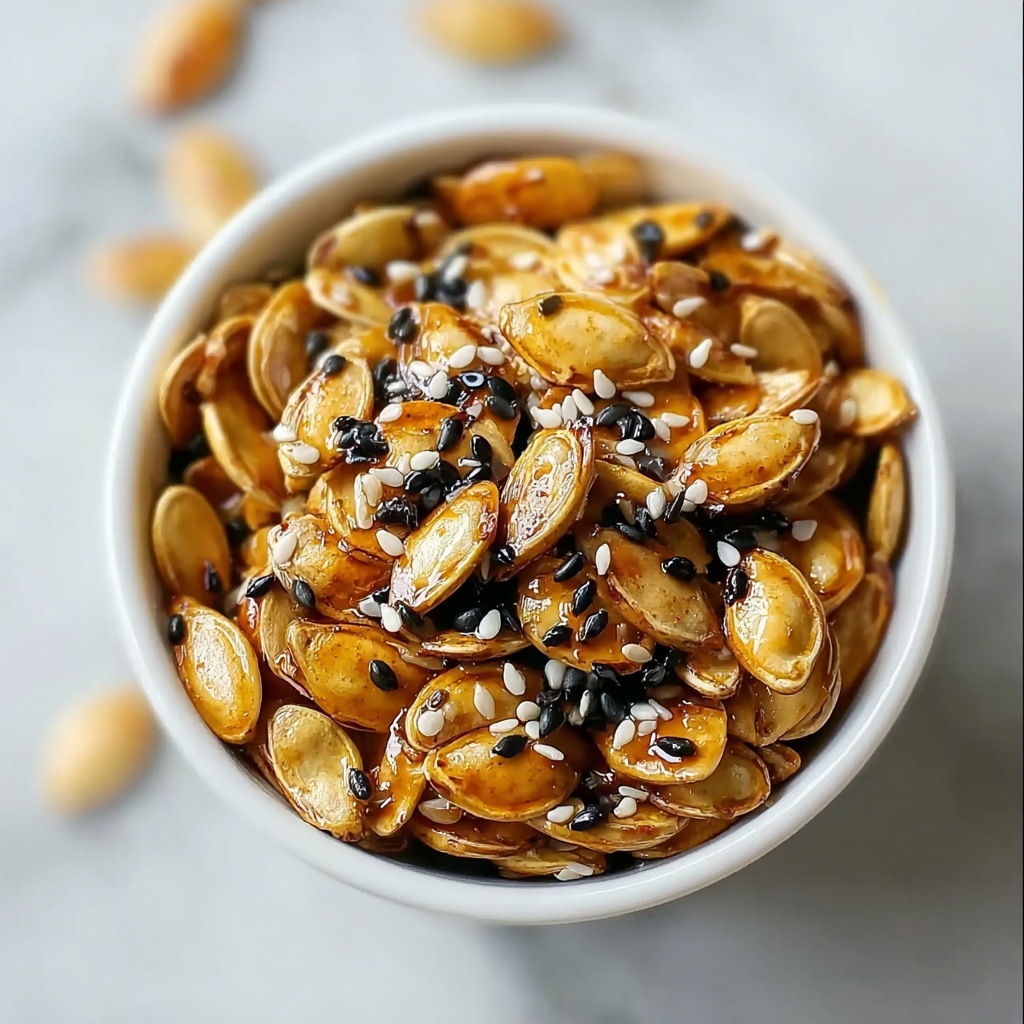 Everything Bagel Roasted Pumpkin Seeds Recipe - Recipe Image