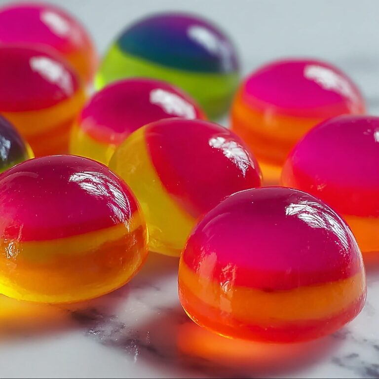Rainbow Jello Eggs Recipe