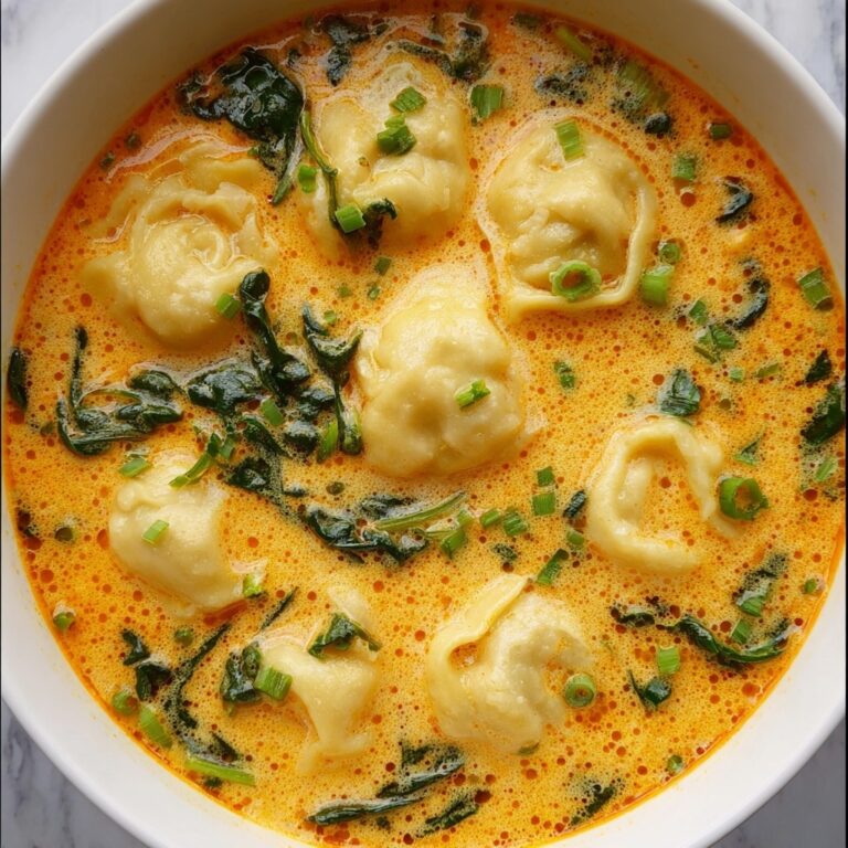 Thai Red Curry Dumpling Soup Recipe